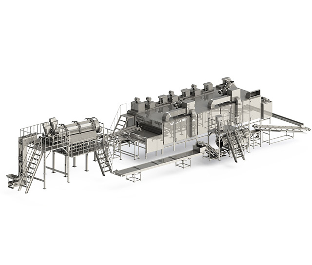 調味果仁烘烤生產(chǎn)線